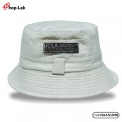 หมวกปีกรอบ หมวก Bucket hat หมวกUCLA สีขาวครีม No.F5Ah32-0096