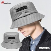 หมวกปีกรอบ หมวก Bucket hat หมวกUCLA สีเทาอ่อน No.F5Ah32-0095