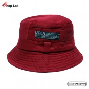 หมวกปีกรอบ หมวก Bucket hat หมวกUCLA สีแดง No.F5Ah32-0070