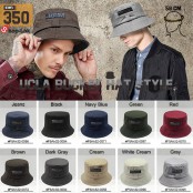 หมวกปีกรอบ หมวก Bucket hat หมวกUCLA สีเทาอ่อน No.F5Ah32-0095