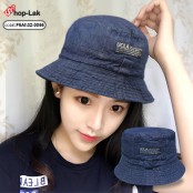 หมวกปีกรอบ หมวก Bucket hat หมวกUCLA สียีนส์เข้ม No.F5Ah32-0056