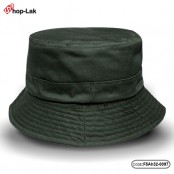 หมวกปีกรอบ หมวก Bucket hat หมวกUCLA สีเขียวขี้ม้า No.F5Ah32-0097