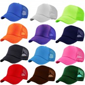 หมวกแก๊ปฟองน้ำด้านหลังเป็นตาข่าย  ด้านหลังเป็น SNAP BACK ปรับไซด์ได้ สินค้ามีทั้งหมด 13 สี