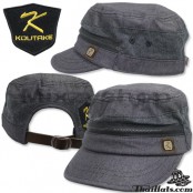 หมวกแก๊ป KOUTAKE ผ้าปีกสั้น ติดซิบหน้า koutake cap หมวกทรง JAPAN ติดซิบหน้า สามารถปรับไซด์ได้ No.#5243