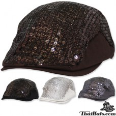 Hats Embossed gold ribbon braided on the back. Available in 4 colors # 4519