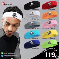 Headband sweater "ADIDAS / Leaves" 100% comfortable to wear. There are 10 colors. No.F7Aa35-0104