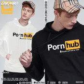 เสื้อกันหนาว มีฮู้ด สกรีน flex ลาย Pornhub Unisex ที่แฟนพันธุ์แท้ Pornhub ต้องมีไว้ใส่กัน No.F7Cs04-0176