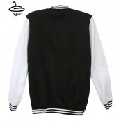 baseball jacket เสื้อแจ็คเก็ต เสื้อเบสบอล เสื้อแจ็คเก็ตเบสบอล NY สีดำแขนขาว มี 9 size