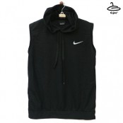 เสื้อแขนกุดผู้ชายมีฮูด nike สีดำแบบสวม เนื้อผ้าจูติเนื้อนุ่มมีน้ำหนักเบา Freesize  Code: F1Cs01-0567