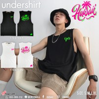 เสื้อกล้าม สกรีน Flex Hawaii (ฮาวาย) ใส่ช่วง Summer เดินเล่นชายหาด แบบสบายๆ ชิวๆ No.F7Cs01-0039