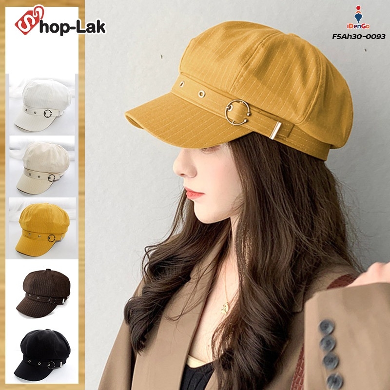 Newsboyhat,Black,white,yellow,cream,brown,hat,pumpkin-shaped, Japanese,style