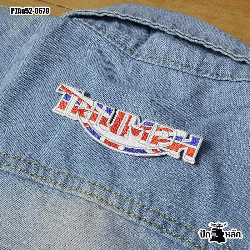 Patch,Triumph,Embroidered,Ready to ship,Arm