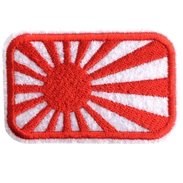 อาร์ม ตัวรีดติดเสื้อ ธงญี่ปุ่นสี่เหลี่ยม